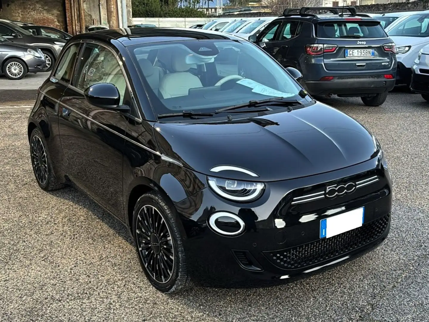 Fiat 500e 500e 42 kWh La Prima by Bocelli KM ZERO Nero - 2