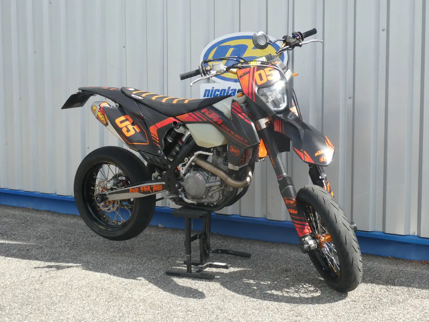 KTM 500 EXC Noir - 2