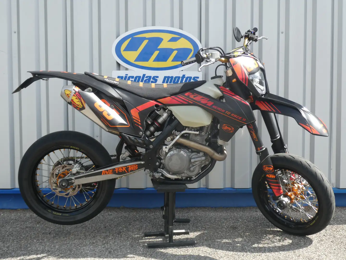 KTM 500 EXC Noir - 1