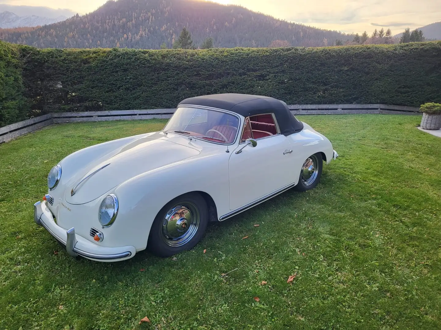 Porsche 356 Roadster 1600 S Weiß - 1