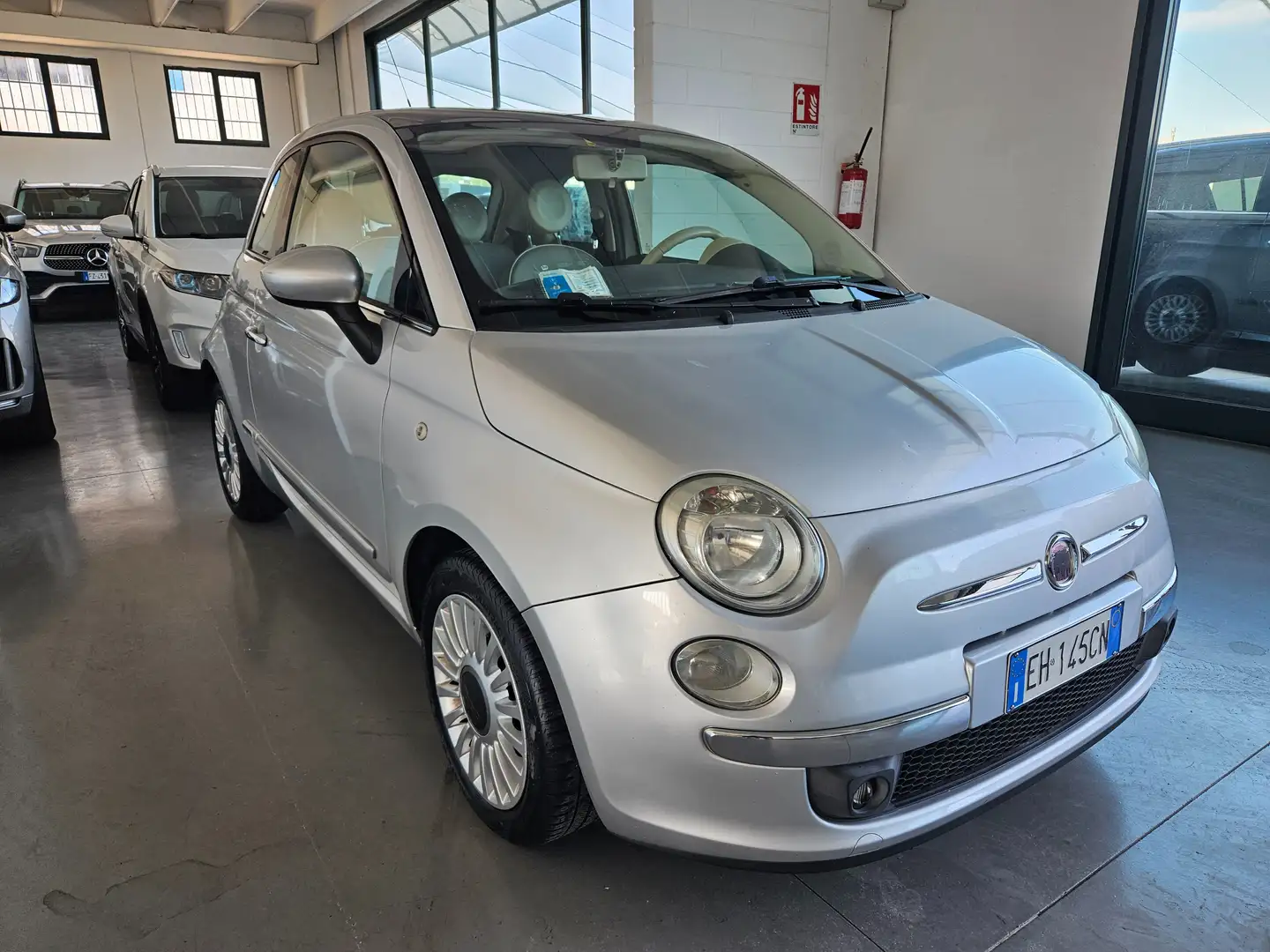 Fiat 500 500 III 0.9 t.air t. by Diesel 85cv TETTO / NEOPAT Argento - 1