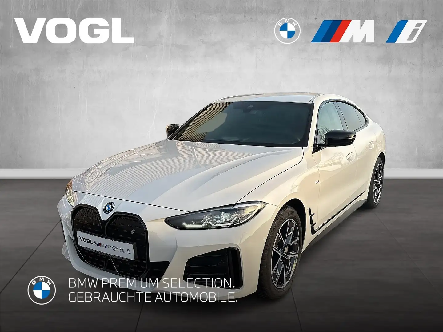 BMW i4 eDrive40 Gran Coupé Weiß - 1
