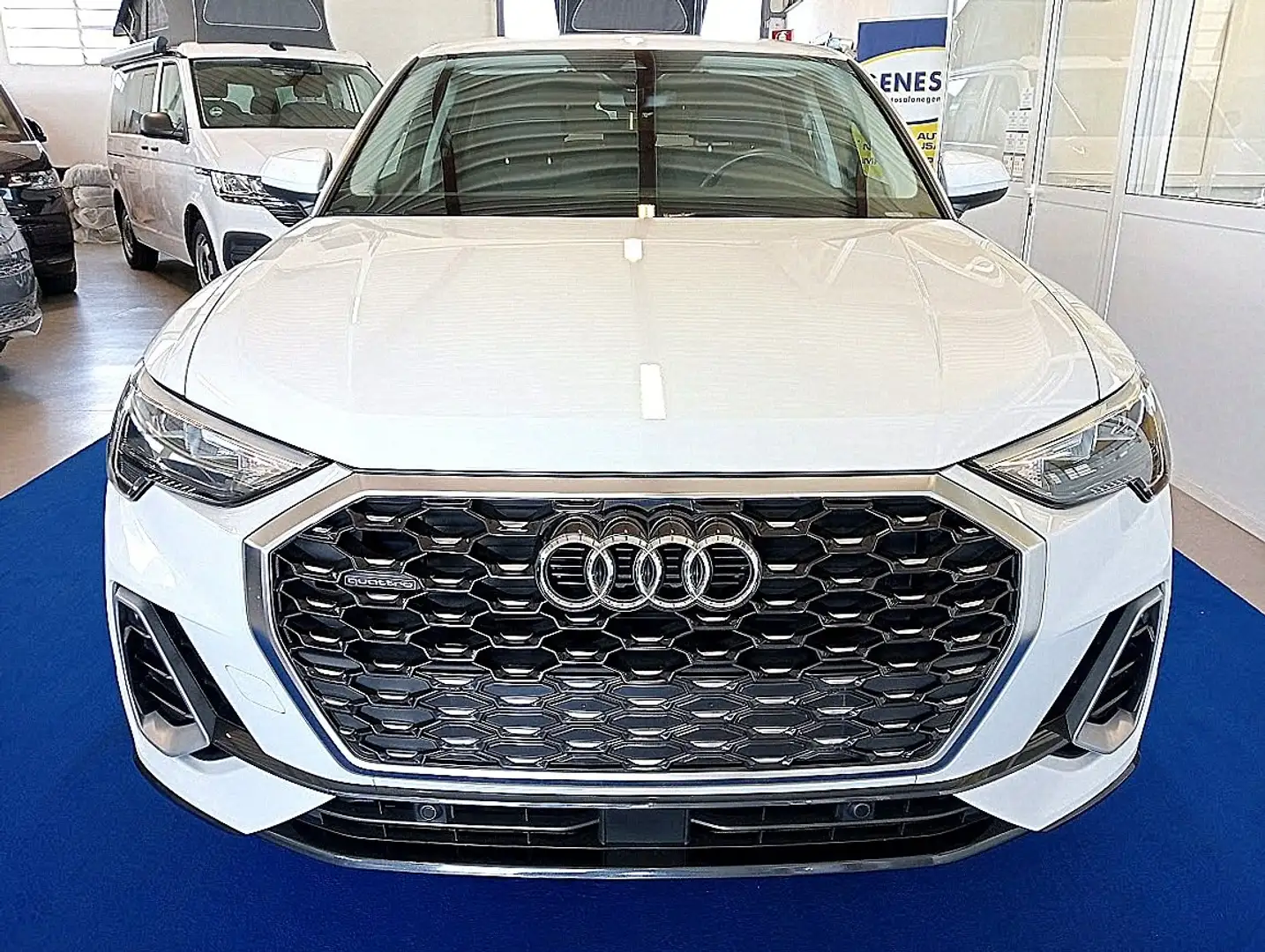 Audi Q3 Sportback 2.0 TDI SLINE QUATTRO 4X4 IVA DEDUCIBILE Bianco - 2