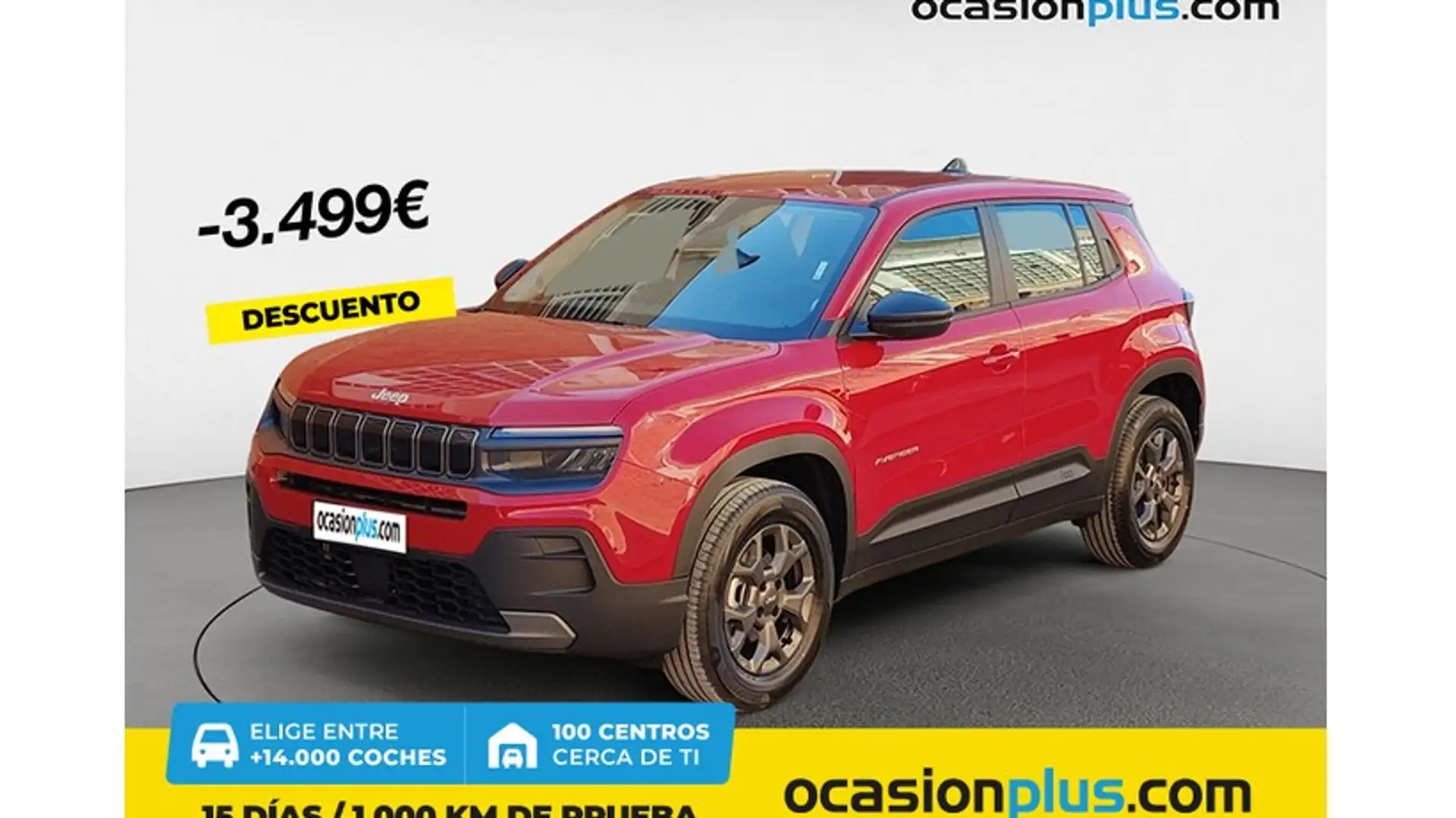 Jeep Avenger 1.2 Longitude 100 Rosso - 1