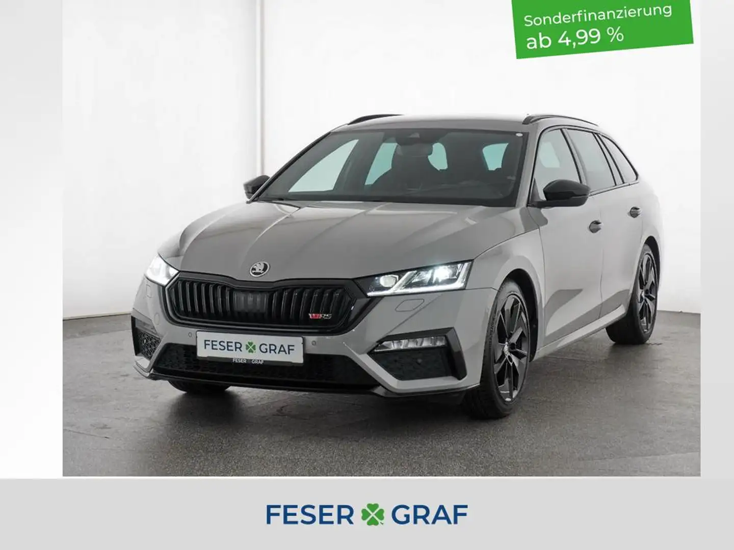 Skoda Octavia Combi RS 2.0 TDI AHK / LED / DAB / PDC / Navigatio Grau - 1