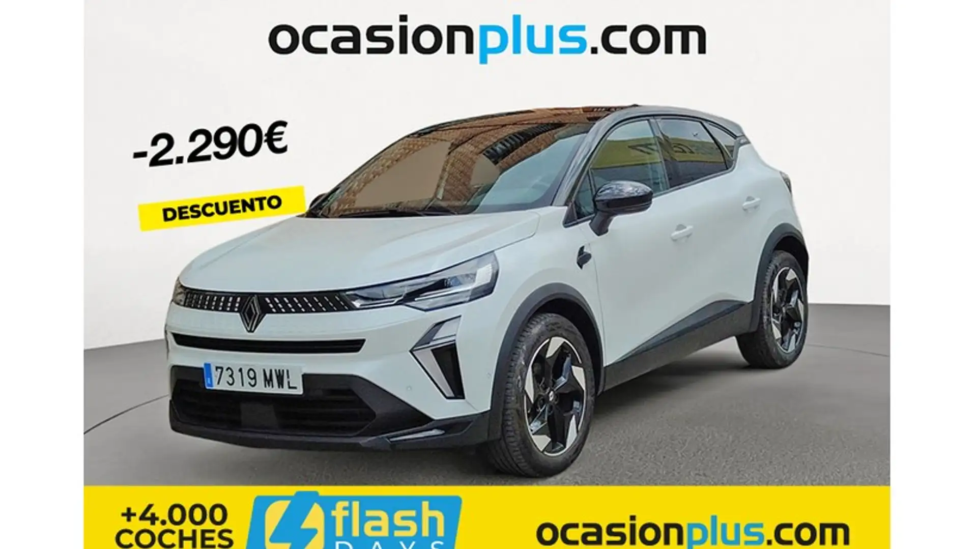 Renault Captur TCe GPF Micro Híbrido Techno 103kW Blanc - 1