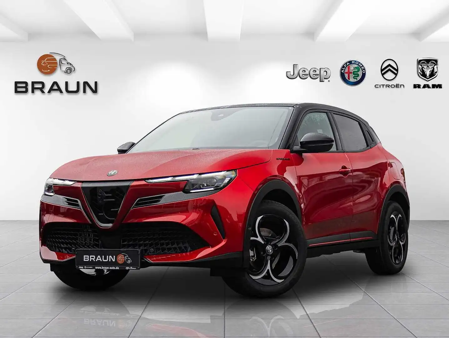 Alfa Romeo Junior Ibrida Speciale Roşu - 1