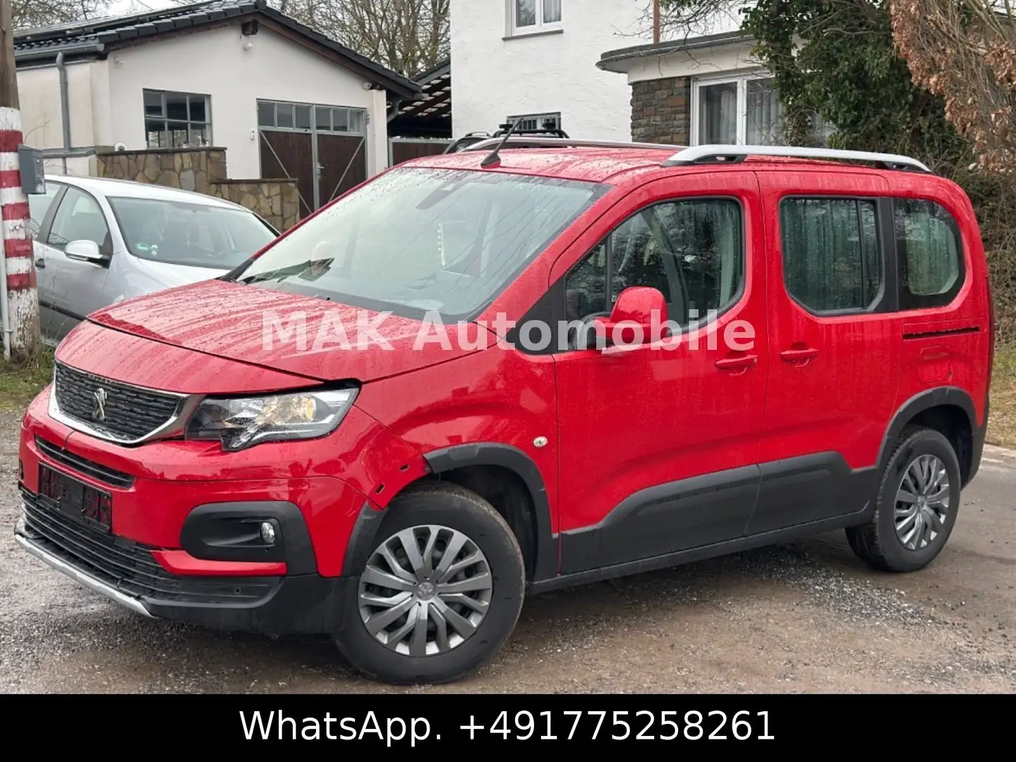 Peugeot Rifter Allure L1 Navi, Kamera,Euro6 Rot - 1