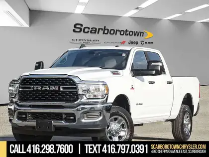 White 2024 RAM 2500 Pickup Truck Four-Wheel Drive Automatic