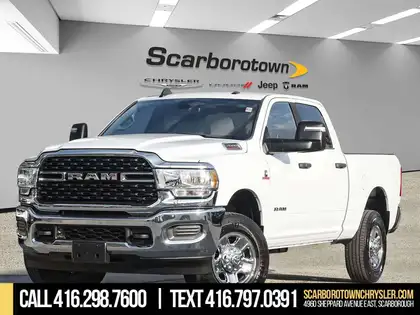 White 2024 RAM 2500 Pickup Truck Four-Wheel Drive Automatic