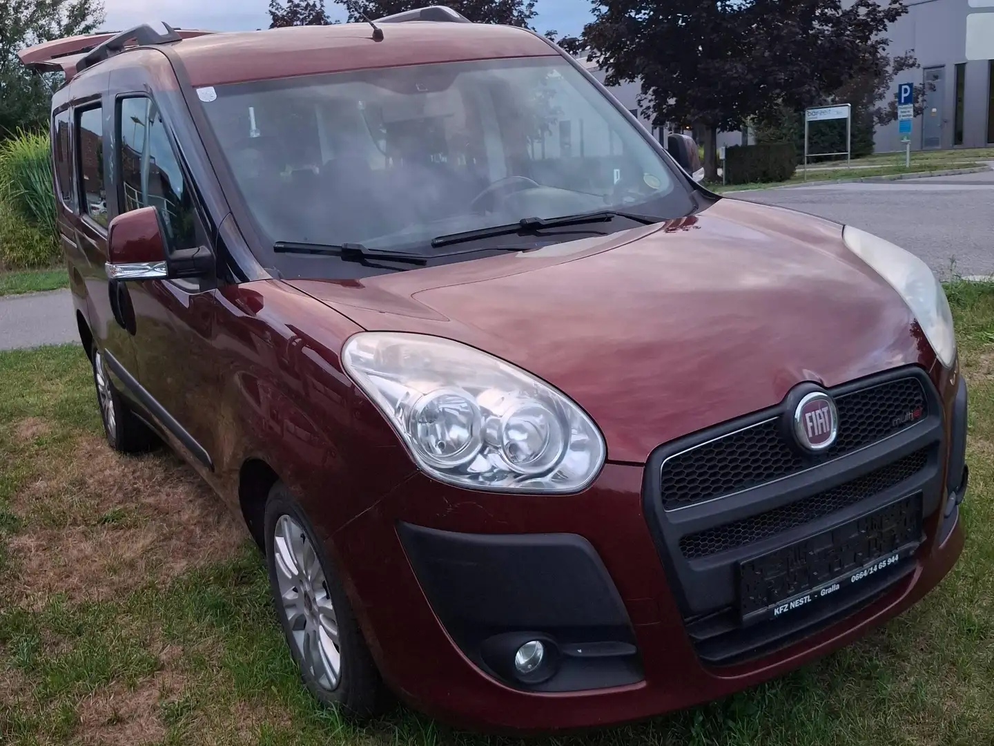 Fiat Doblo Doblo 1,6 16V JTD Multijet E5 lang DPF Rot - 1