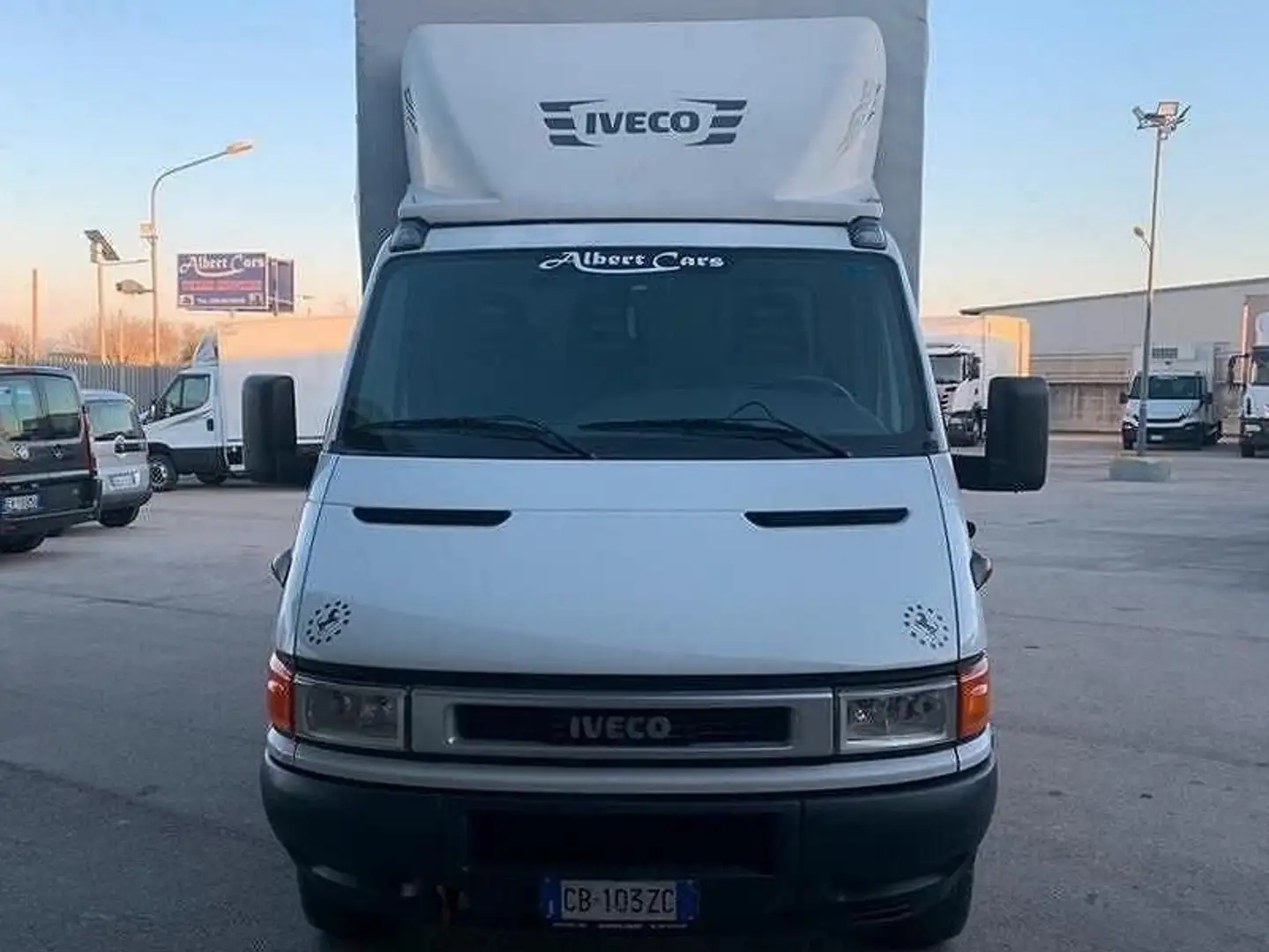 Iveco daily 35c13 centinato con porte posteriori Bianco - 1