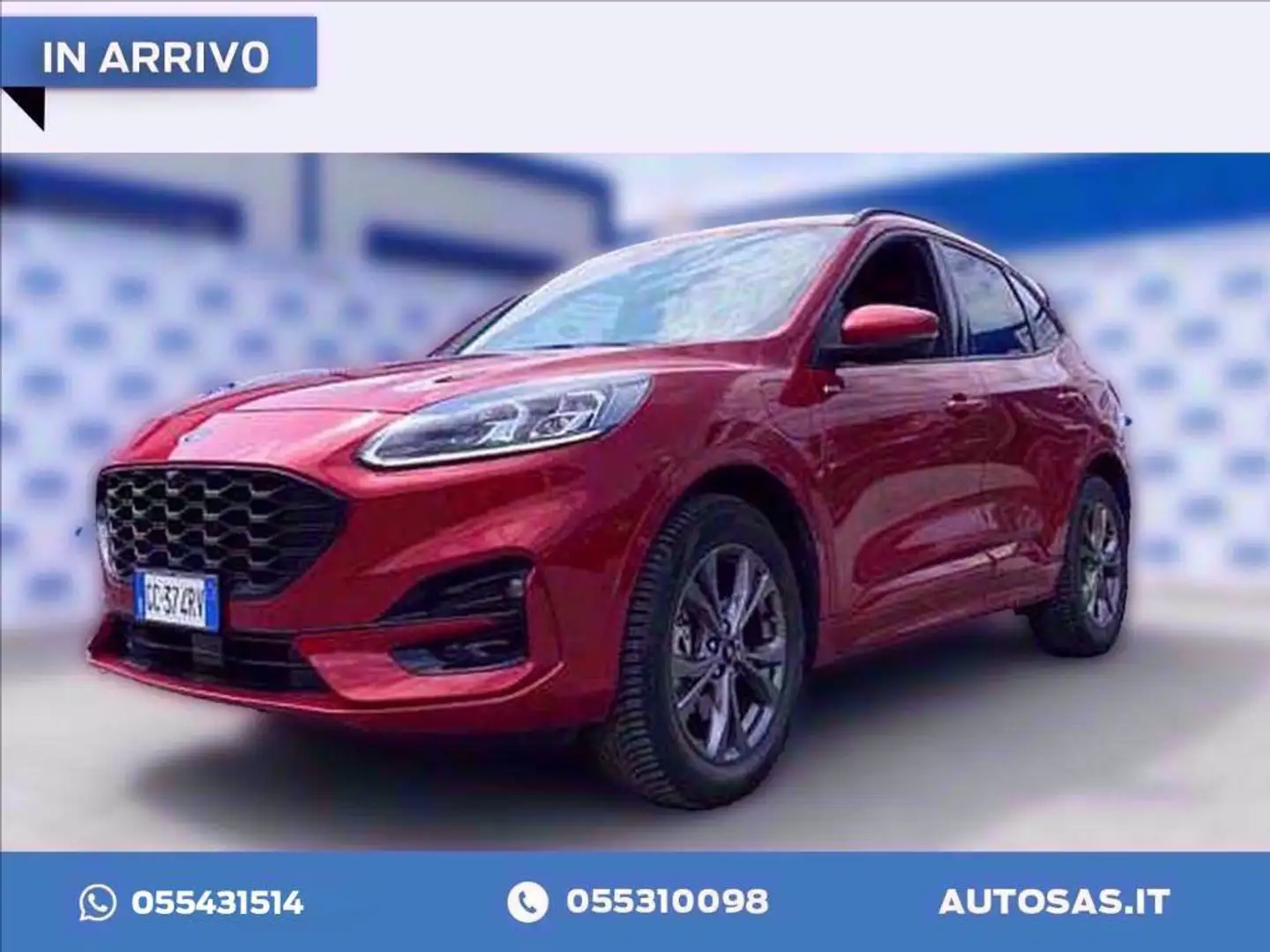 Ford Kuga 2.5 Plug In Hybrid 225 CV CVT 2WD ST-Line X Rosso - 1