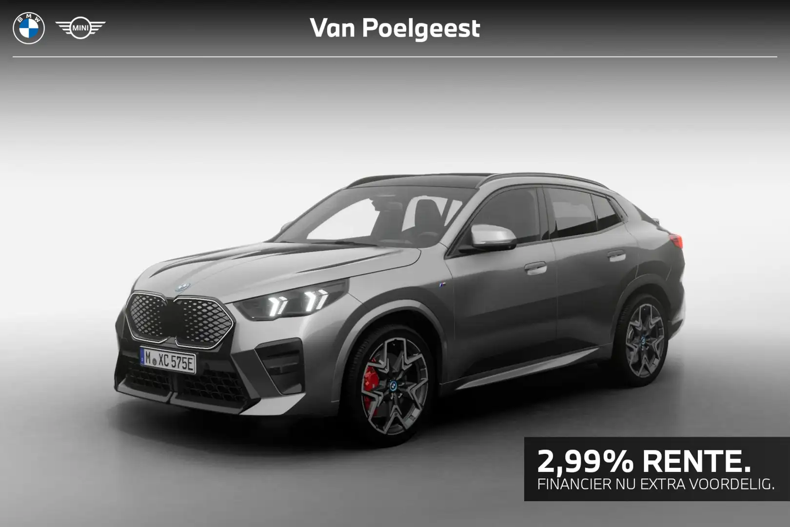 BMW iX2 eDrive20 M Sport Edition | M Sport Pro | Innovatio Grijs - 1