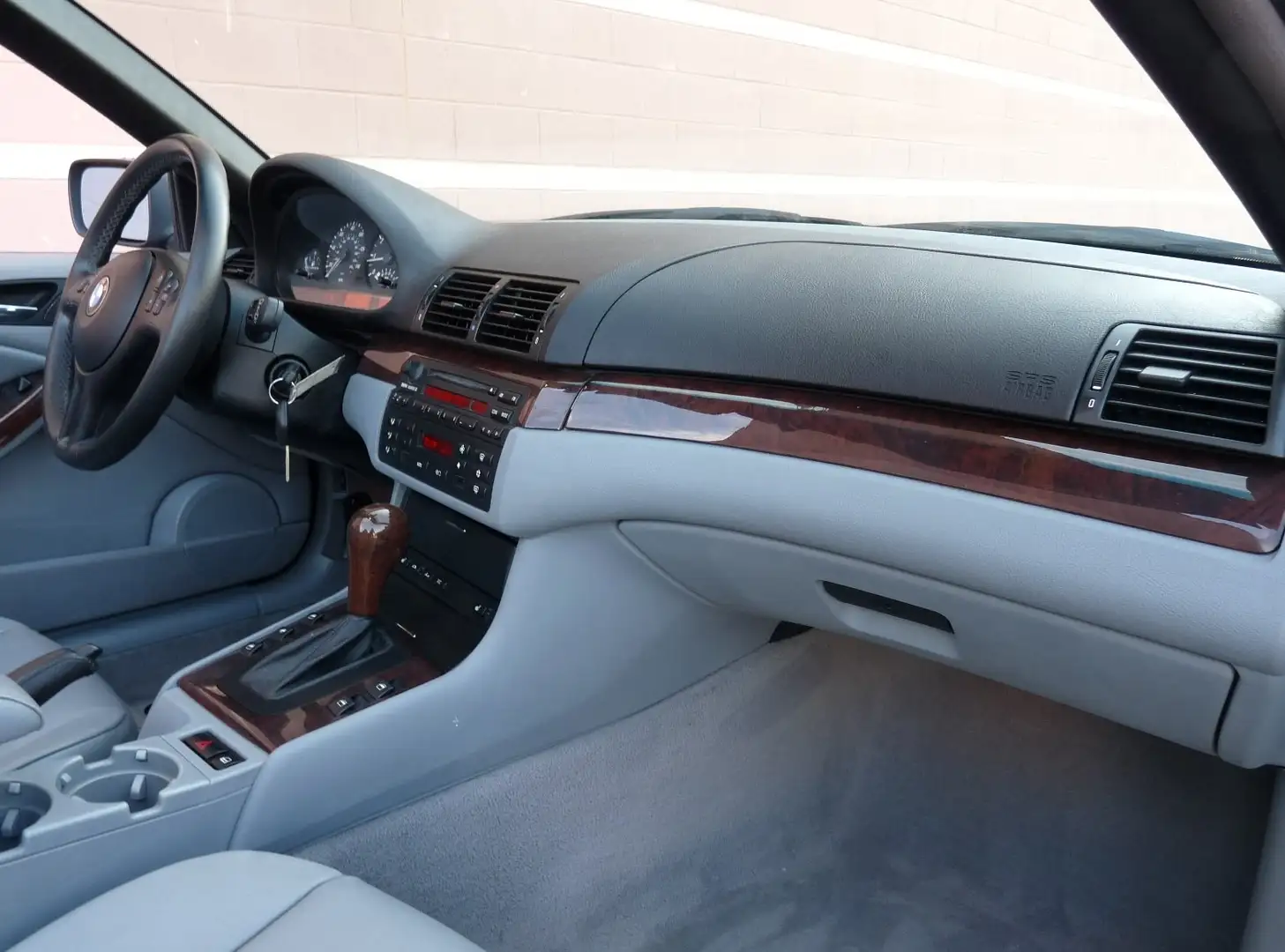 BMW 325 3er Cabrio Ci Aut. Bleu - 1