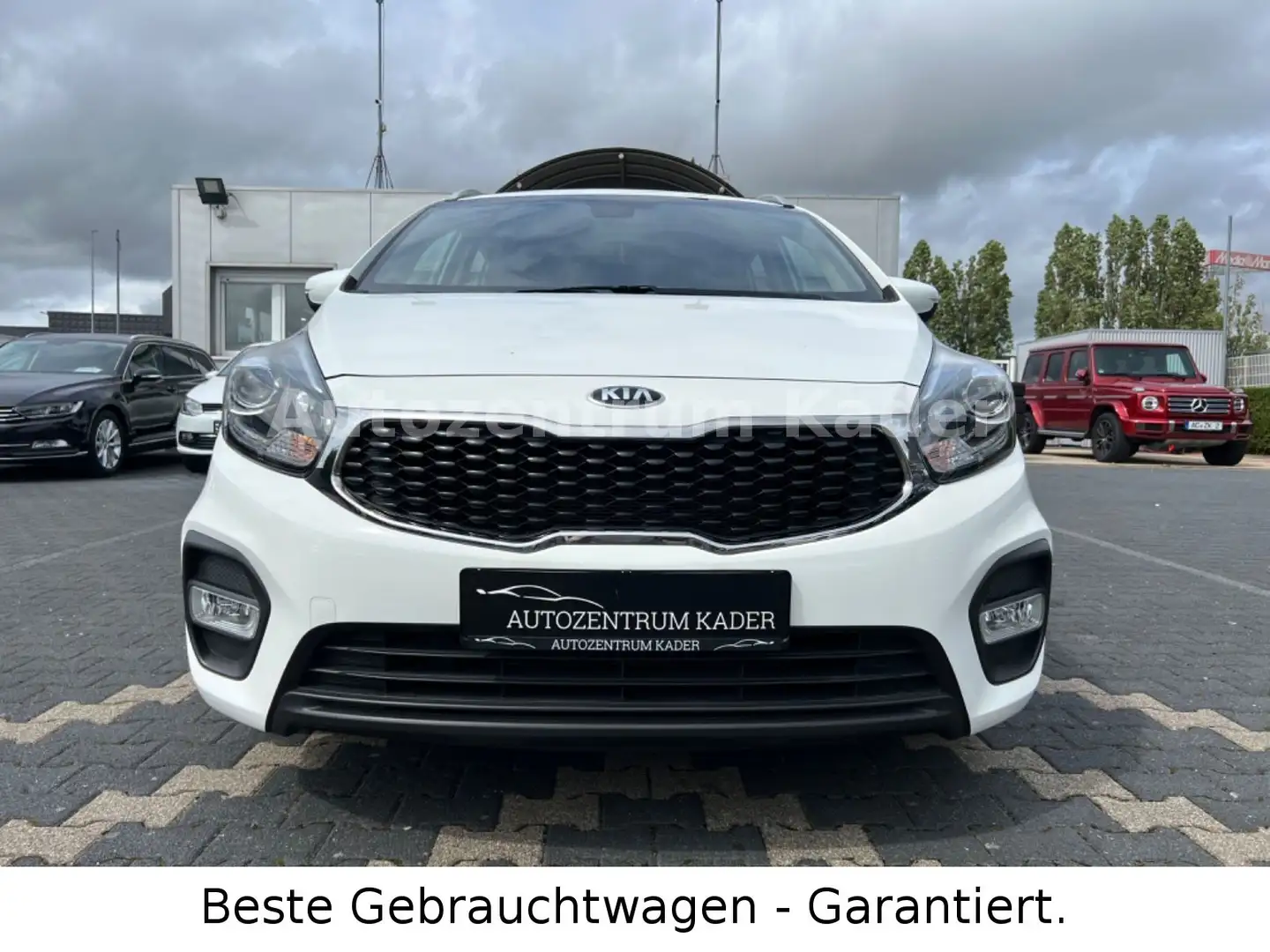 Kia Carens *7 Sitzer*1.Hand*R-Kam*Navi*LED*MFL*SHZ*Te Weiß - 1