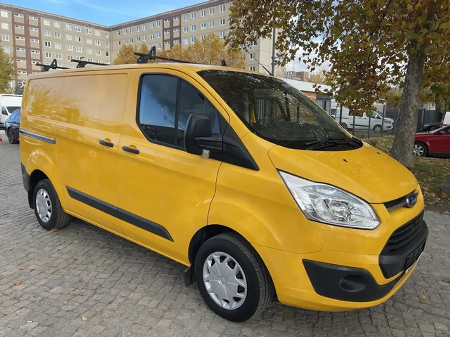 Ford Transit Custom 270 2.2TDCi KLIMA*AHK*1Hand* Gelb - 2