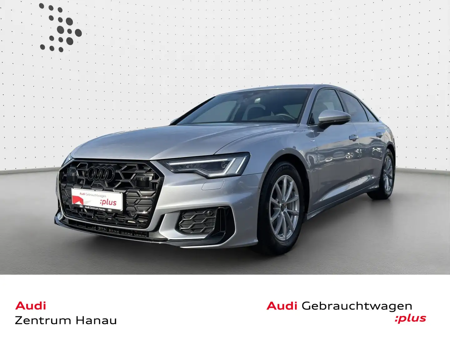 Audi A6 45 TFSI S-LINE*MATRIX*AHK*KAMERA*NA Silber - 1