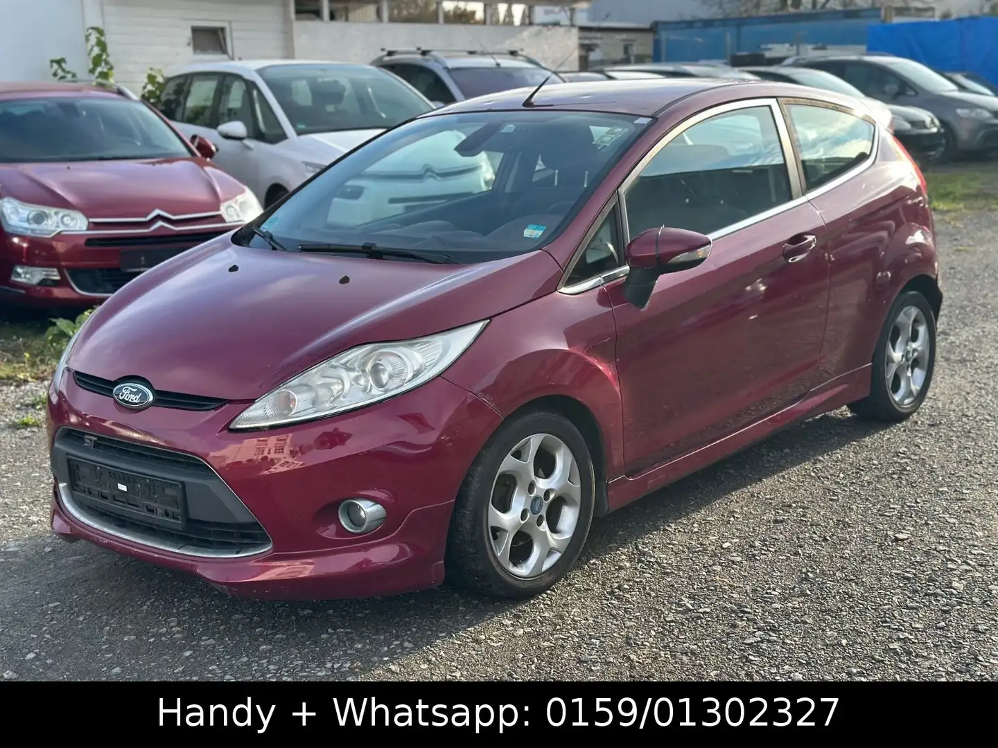 Ford Fiesta ST Titanium -Euro5 -Klima -Sitzheizung Violett - 1