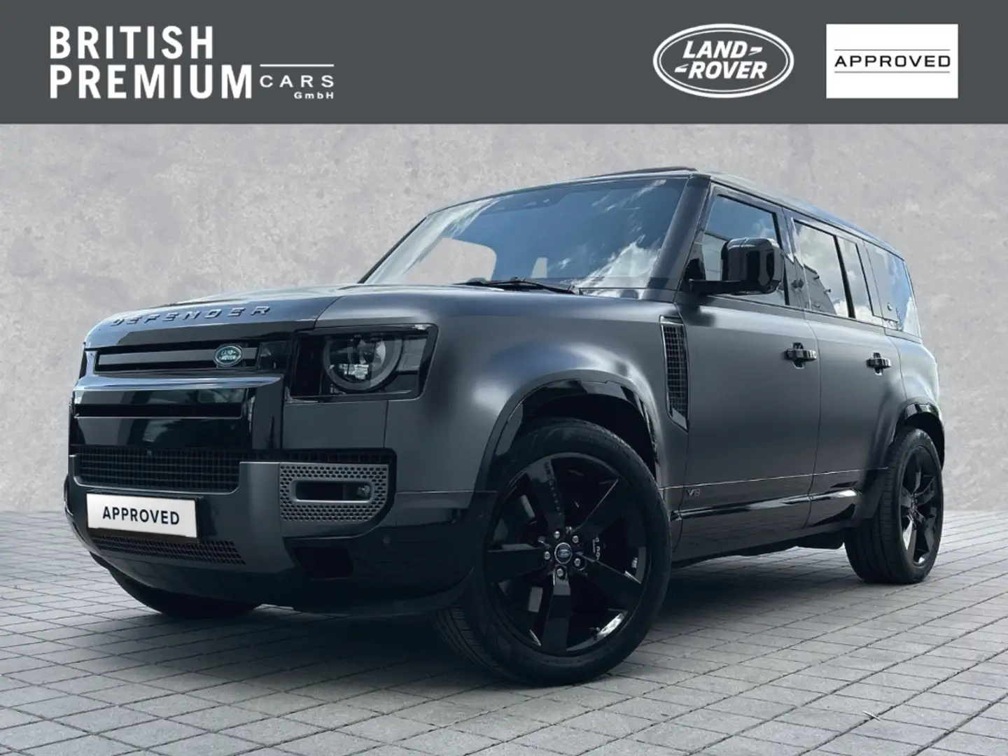 Land Rover Defender 110 V8 Carpathian Edition 5.0 P525 EU6d Matrix Mer Grau - 1