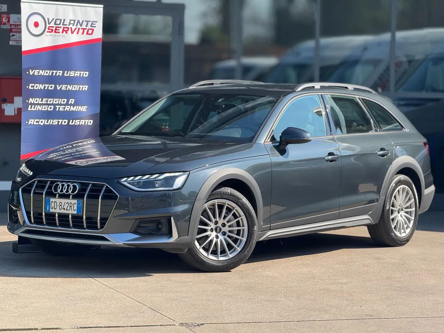 Audi A4 allroad Quattro 40 2.0 tdi mhev quattro 204cv s-tronic Gris - 1