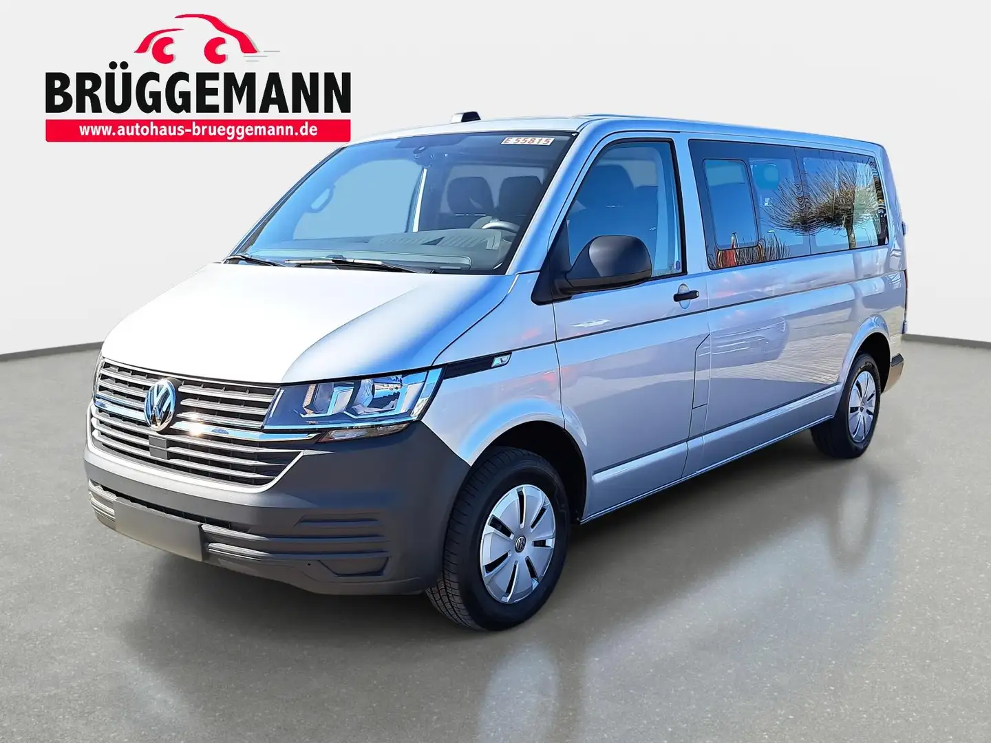 Volkswagen T6.1 Kombi T6.1 KOMBI 2.0 TDI L2H1 KLIMA 9-SITZE HECKFLÜGELTÜ Plateado - 1