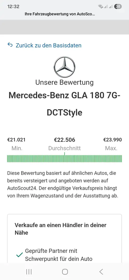 Mercedes-Benz GLA 180 7G-DCT Style Grau - 2