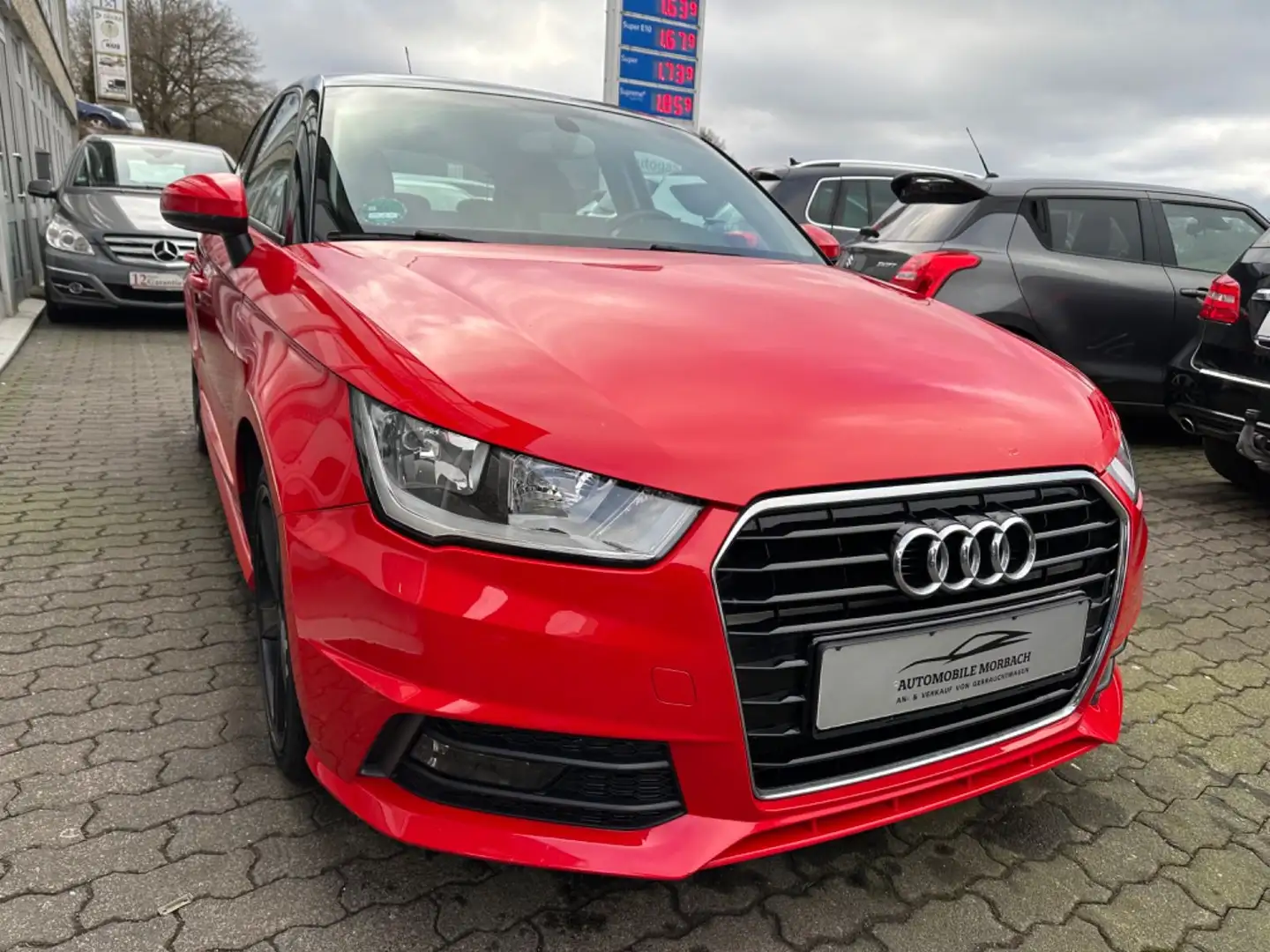 Audi A1 Sportback*S-LINE*NAVI*ALU*EURO 6* Rot - 2