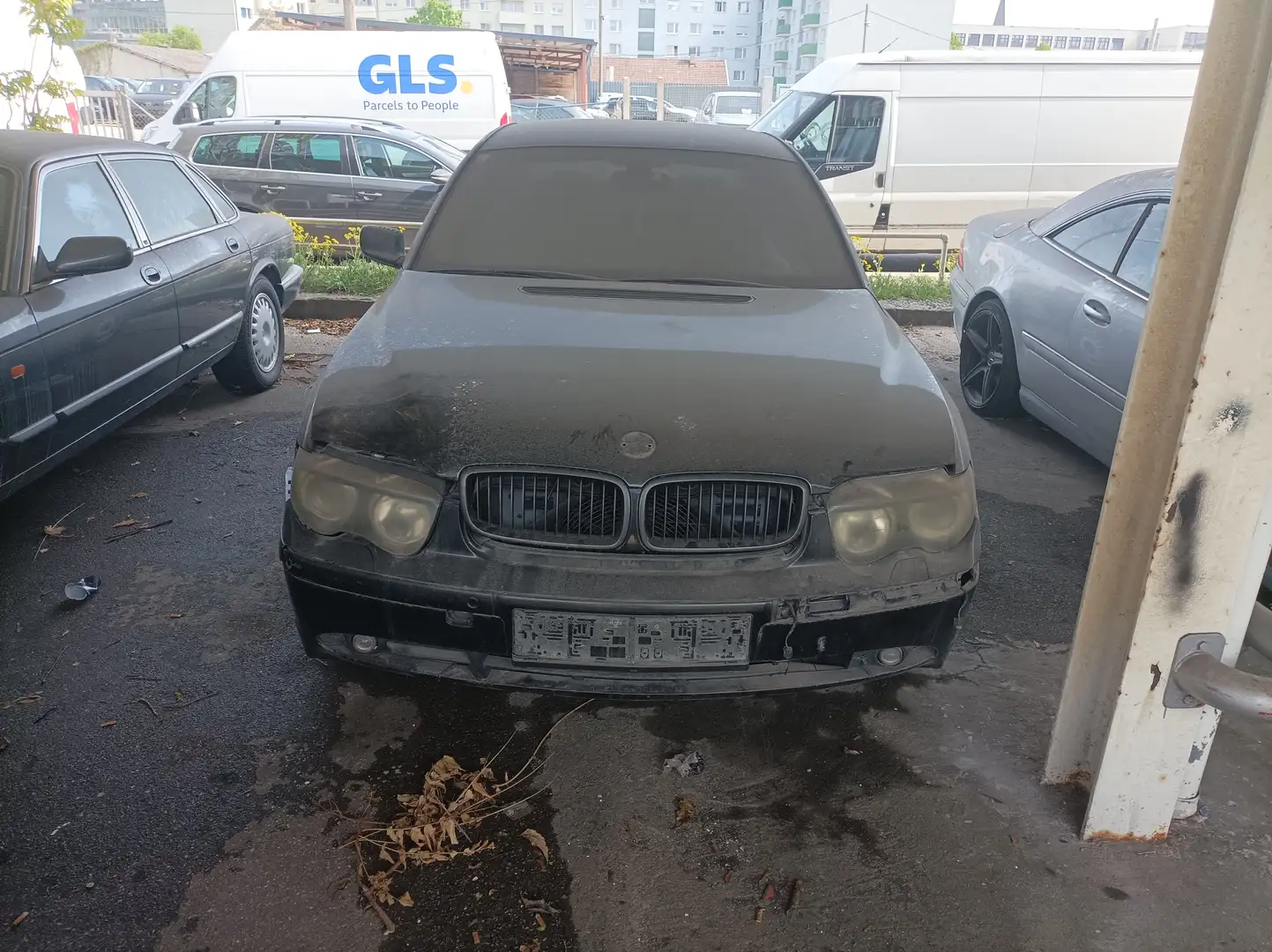 BMW 730 730d Czarny - 1