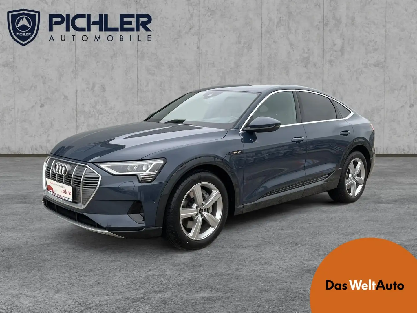 Audi e-tron 55 qu. 300 kW adv. Kék - 1