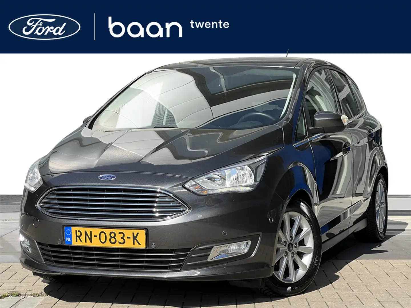Ford C-Max 1.0 Titanium | Navigatie | Cruise Control | Apple Grijs - 1