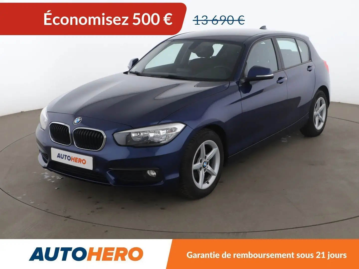BMW 116 116i Advantage Bleu - 1