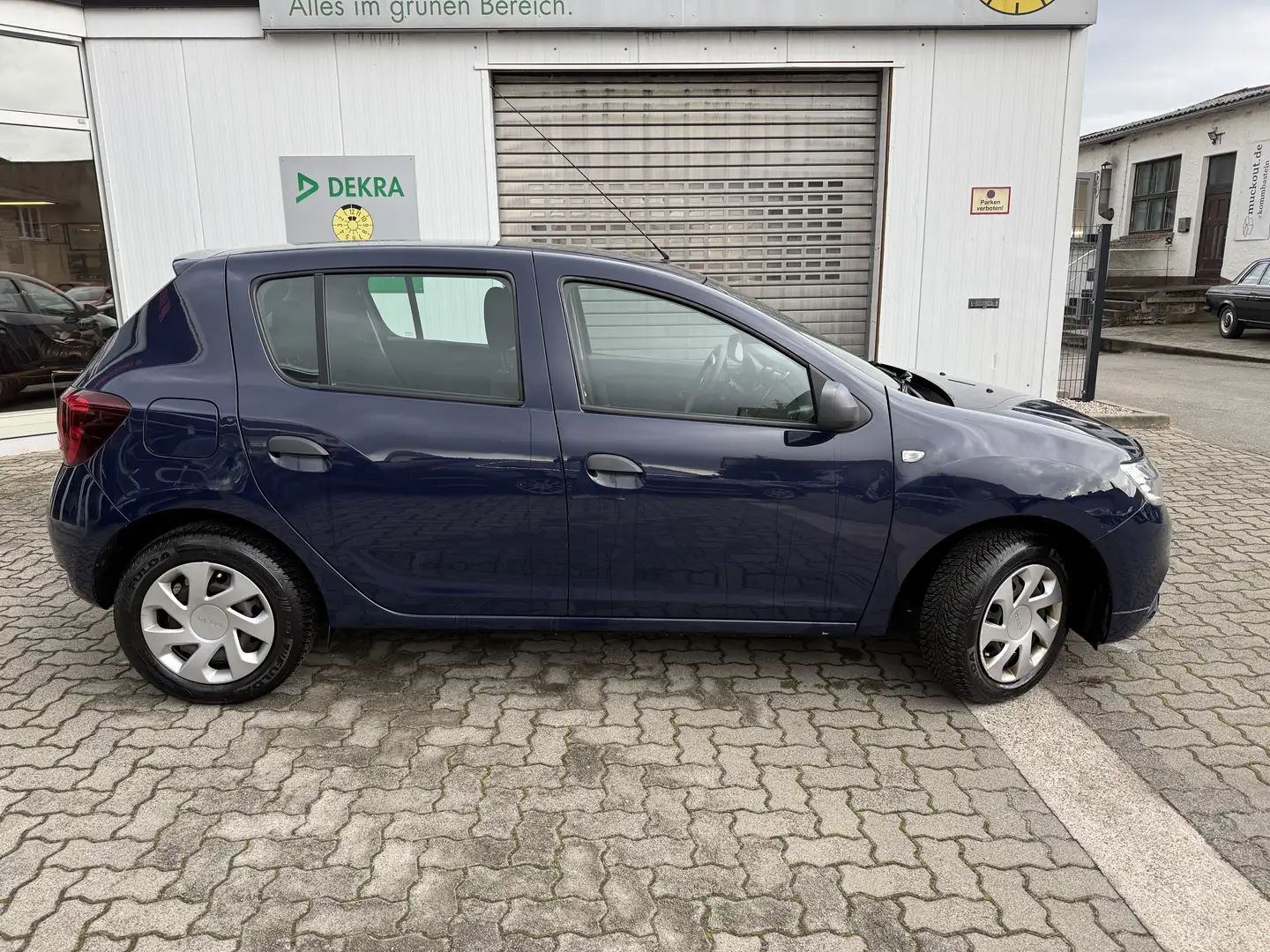 Dacia Sandero Ambiance 5trg. mit Klimaanlage/ZV/EFH/ABS/Allwette Bleu - 2
