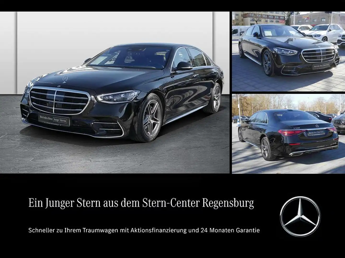 Mercedes-Benz S 500 4MATIC lang AMG+EXCLUSIVE+DRIVE PILOT+HUD+ Negru - 1