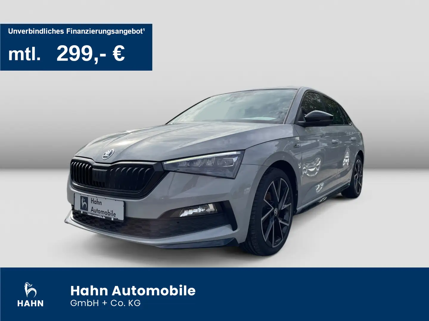 Skoda Scala 1.5TSI DSG Monte Carlo AHK NAVI PANO SPORT Grau - 1