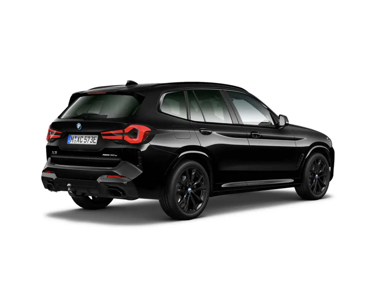 BMW X3 xDrive30e M-Sport FACEL. PANO AHK HUD 360° Schwarz - 2