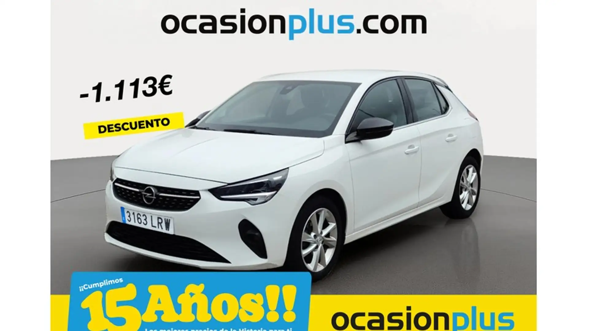Opel Corsa 1.2T XHT S/S Elegance AT8 100 Wit - 1