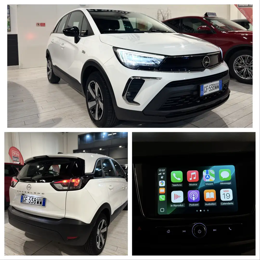 Opel Crossland *NO OBBLIGO FINANZIAMENTO* 1.2 83 CV UNICO PROP. Blanc - 1