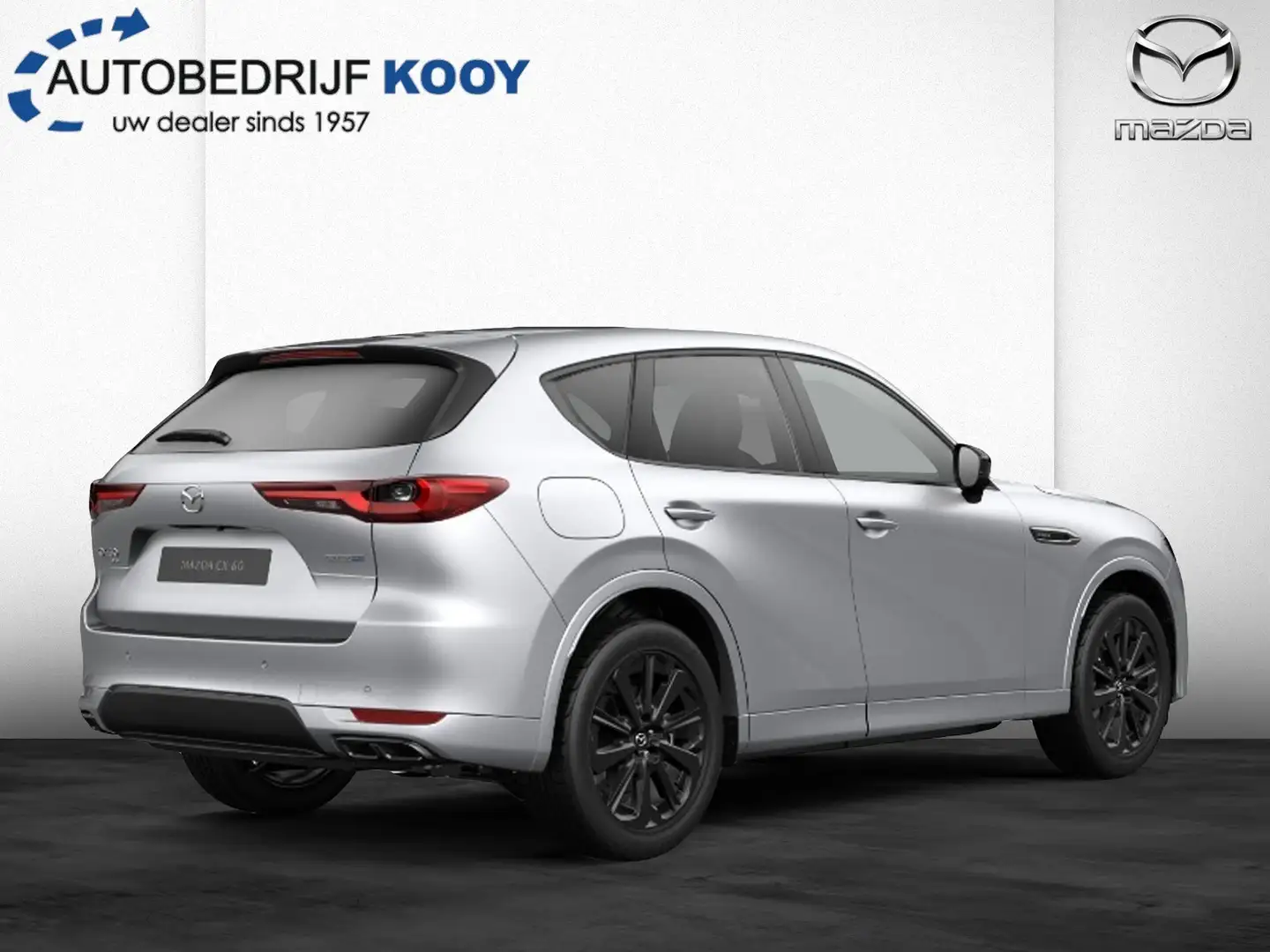 Mazda CX-60 2.5 PHEV Homura Business Edition Zilver - 2