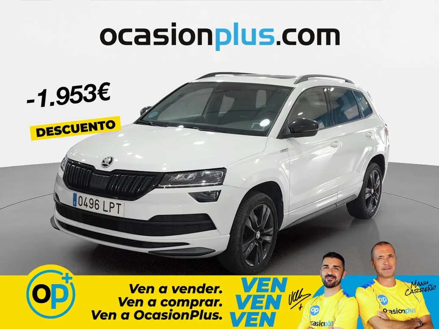 Skoda Karoq 2.0TDI AdBlue Sportline 110kW Blanco - 1