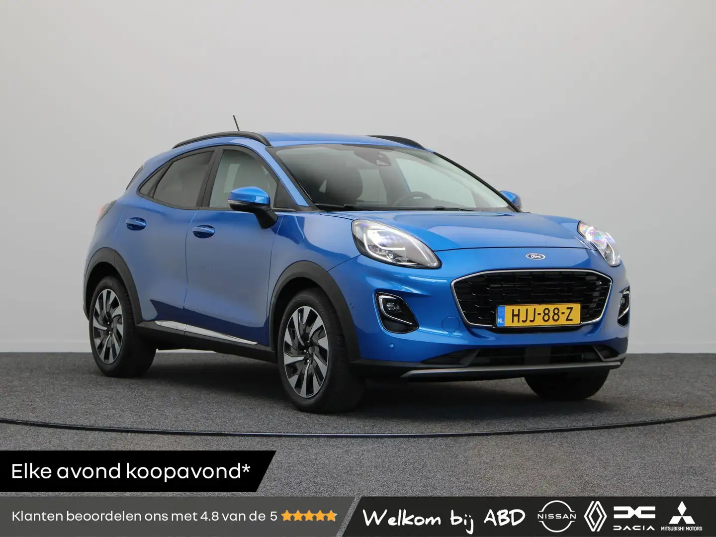 Ford Puma 1.0 EcoBoost Hybrid Titanium | Stoelverwarming, St Blauw - 1