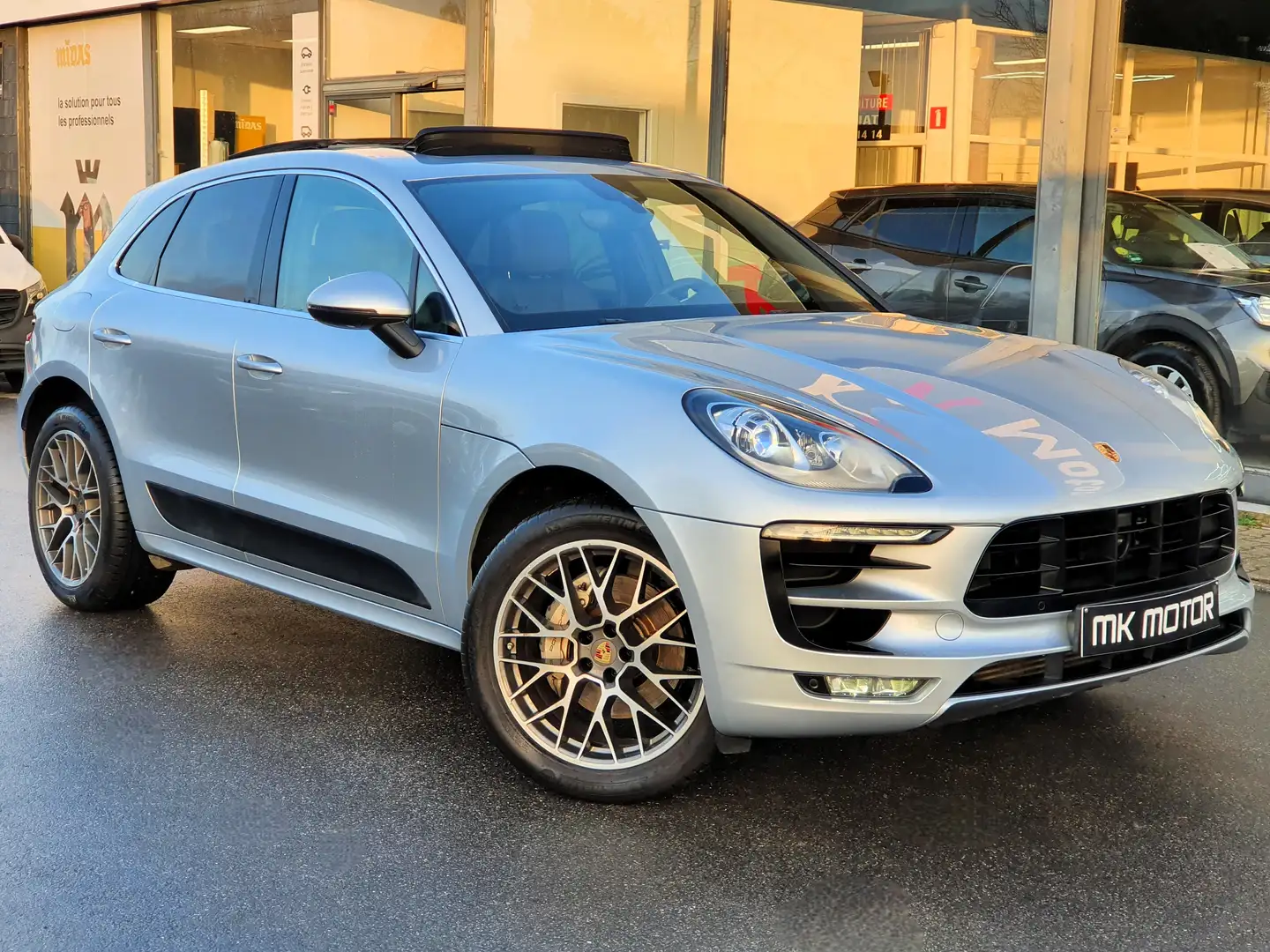 Porsche Macan 🟢3.0 V6 Bi-Turbo 258CV /BOITE AUTO /FULL CARNET Gris - 2