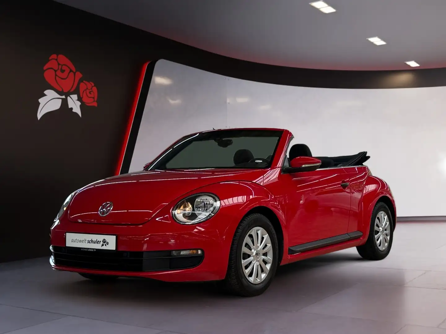 Volkswagen Beetle Cabriolet 1.2 TSI Sitzheizung PDC Rojo - 2