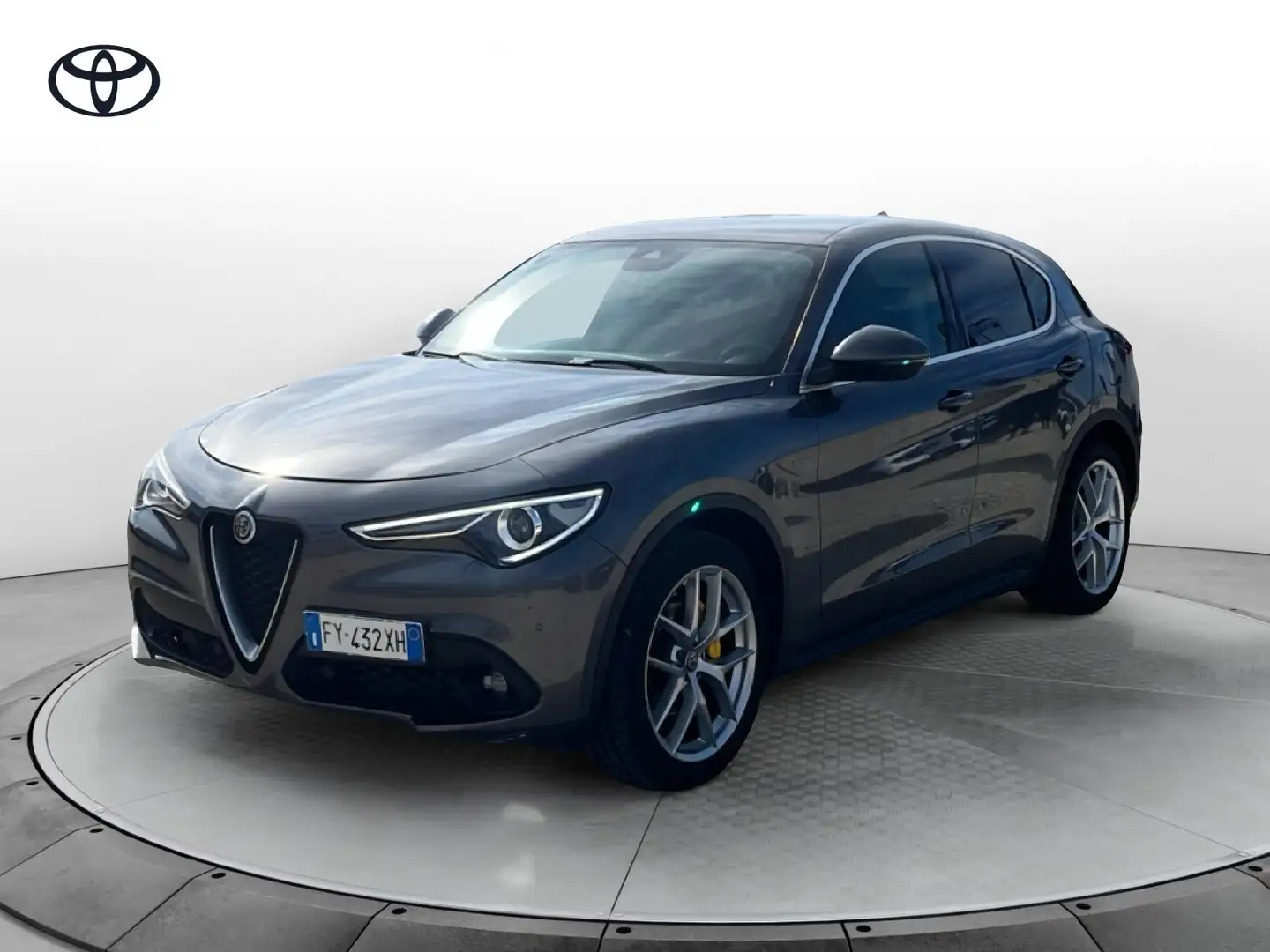 Alfa Romeo Stelvio Stelvio 2.2 Turbodiesel 190 CV AT8 RWD Executive Grigio - 1