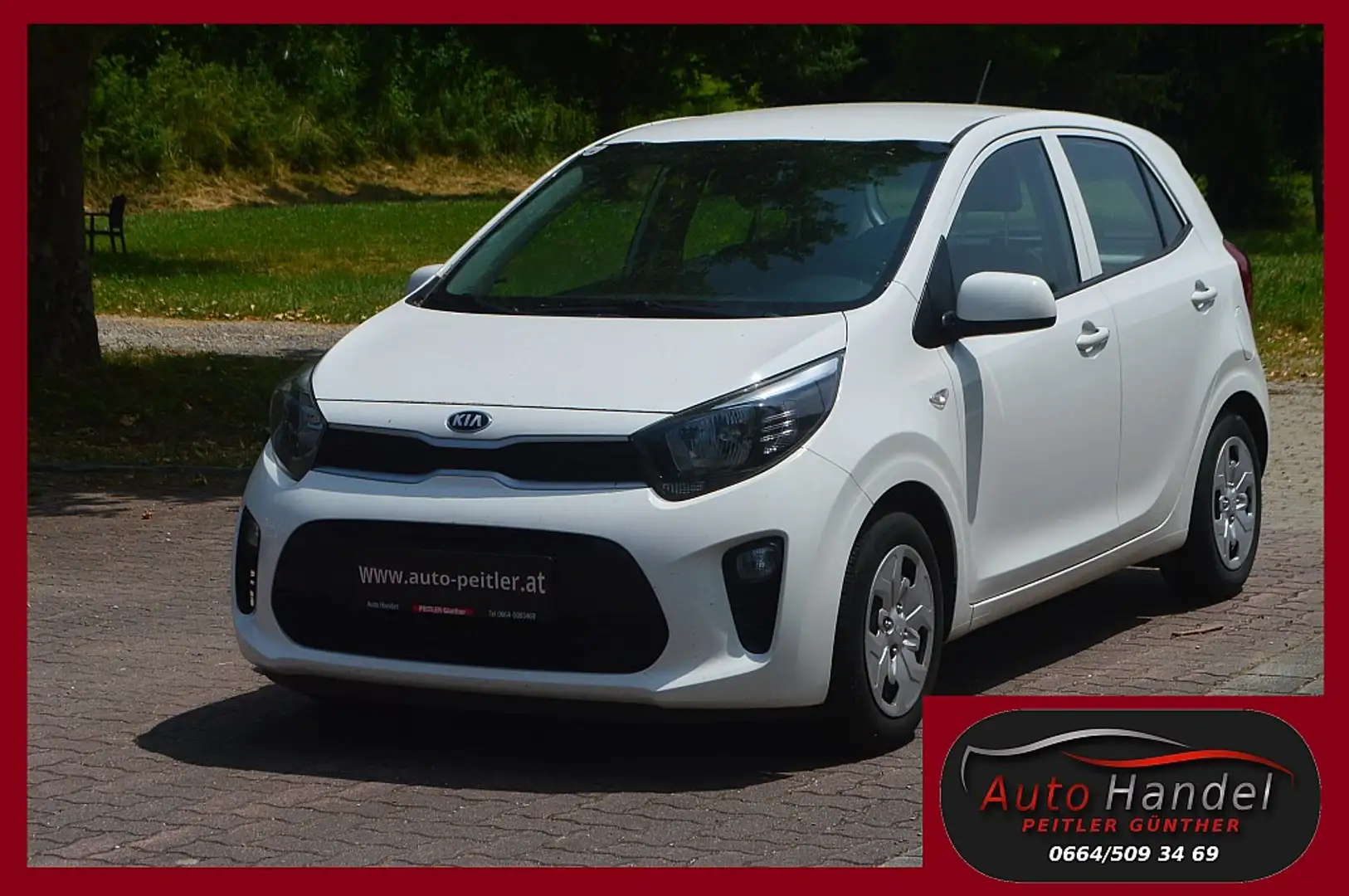 Kia Picanto 1,0 MPI+Klima+SHZ+TEL+ Bílá - 1