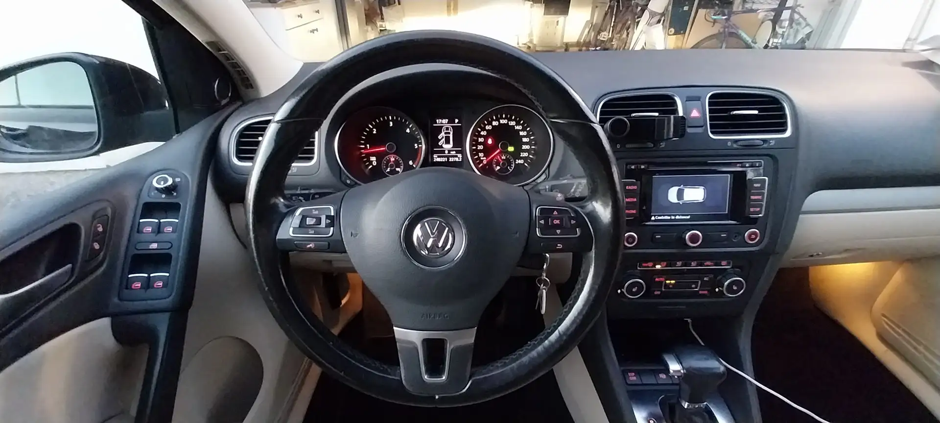 Volkswagen Golf Golf 2.0 TDI 140 FAP CR Carat DSG6 Noir - 1