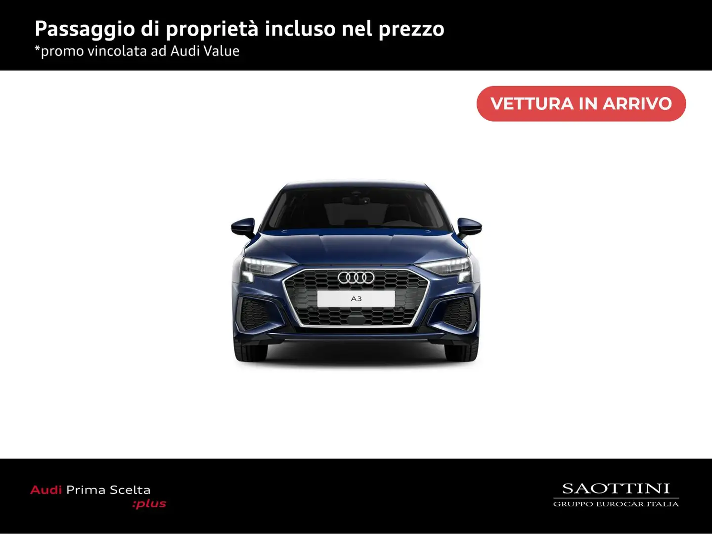 Audi A3 Sportback 35 2.0 TDI S line edition S tronic Blu/Azzurro - 2
