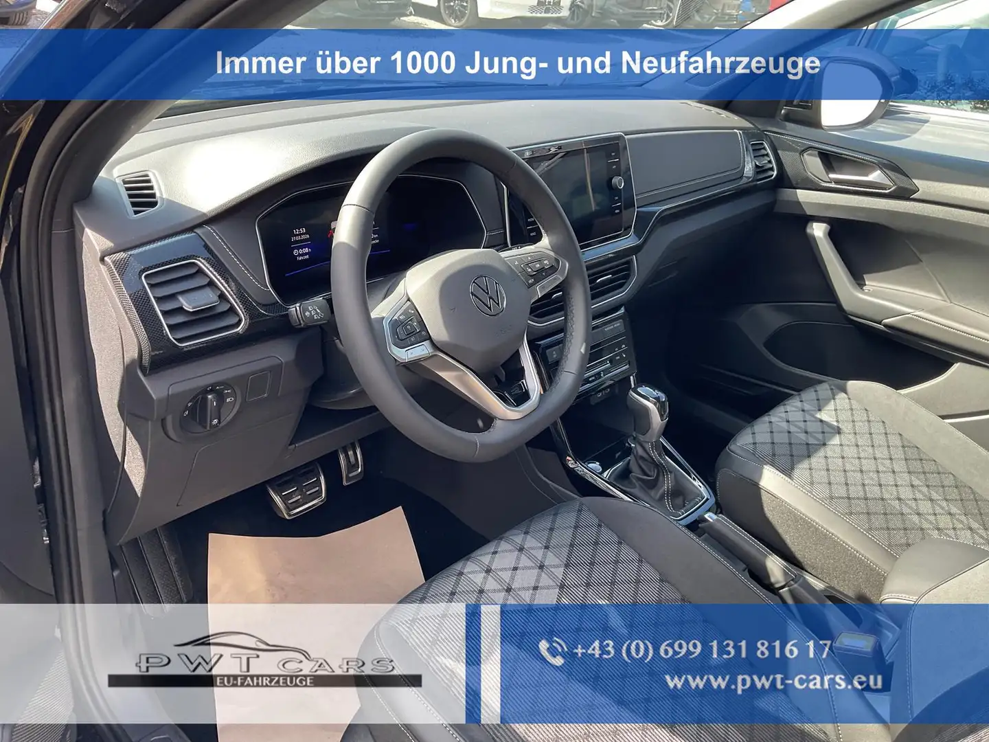 Volkswagen T-Cross 1.5 TSI 110 kW R-Line DSG R-LINE, IQ.Light, Nav... Schwarz - 1