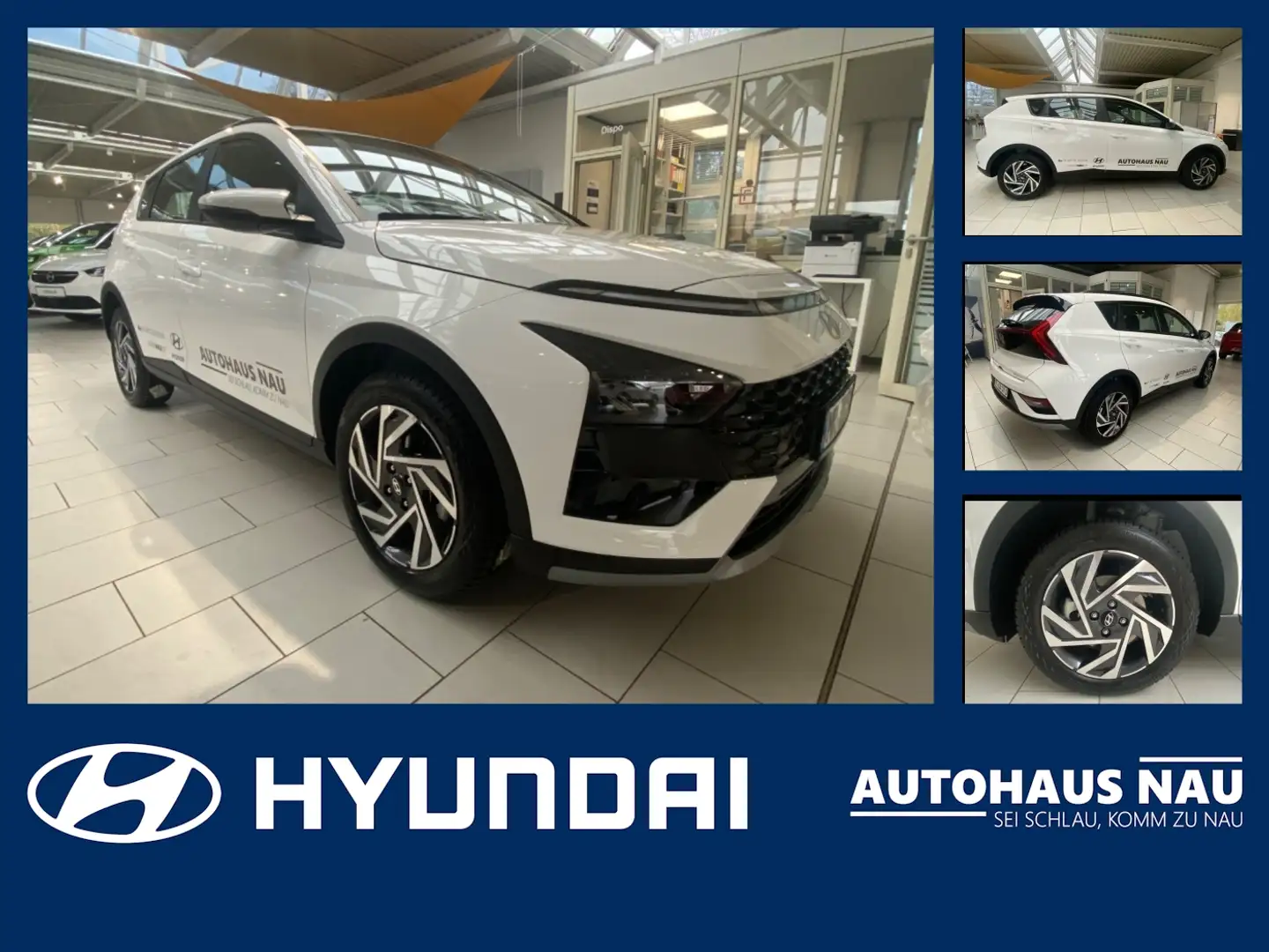 Hyundai BAYON MY 25 Trend ink. BigDeal Inspektionspaket Blanc - 1