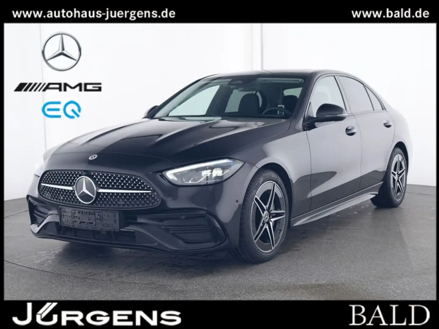 Mercedes-Benz C 180 AMG-Sport/LED/Cam/SHD/Night/Totw/Memo/18' Negro - 2